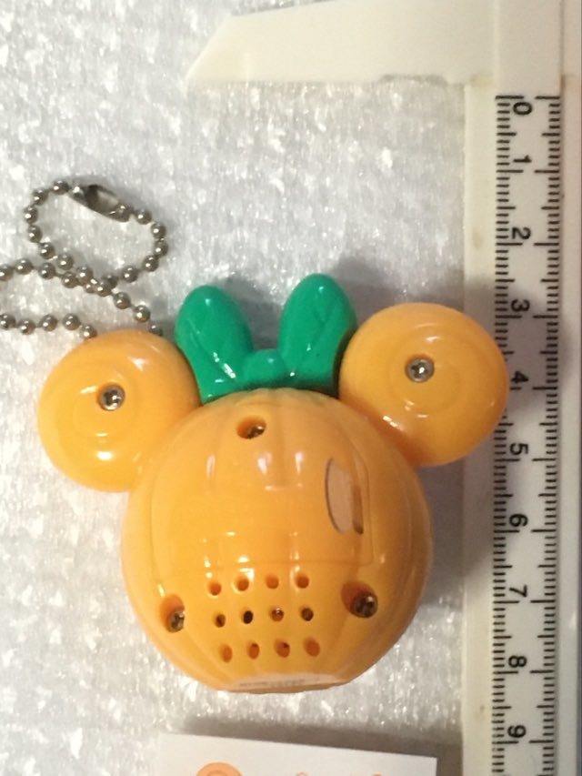 TDR限定 ディズニー ハロウィン2013 パンプキン ミニー キーホルダー Tokyo Disney Resort Halloween pumpkin Minnie Mouse key chain ring