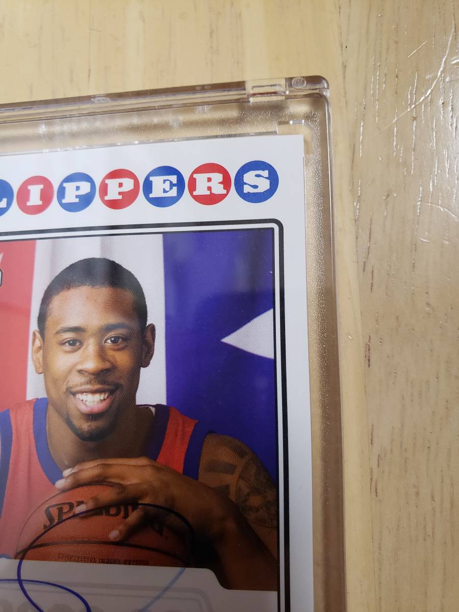 サイン 2008 -09 Topps Rookie Photo Shoot DEANDRE JORDAN Auto　RC / ディアンドレ ジョーダン Autograph_画像4