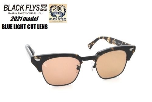 *2021 model *30th ANNIVERSARY LIMITED*BLACK FLYS* Black Fly *FLY DERBY* blue light cut lens *BF-1604-02* sunglasses 