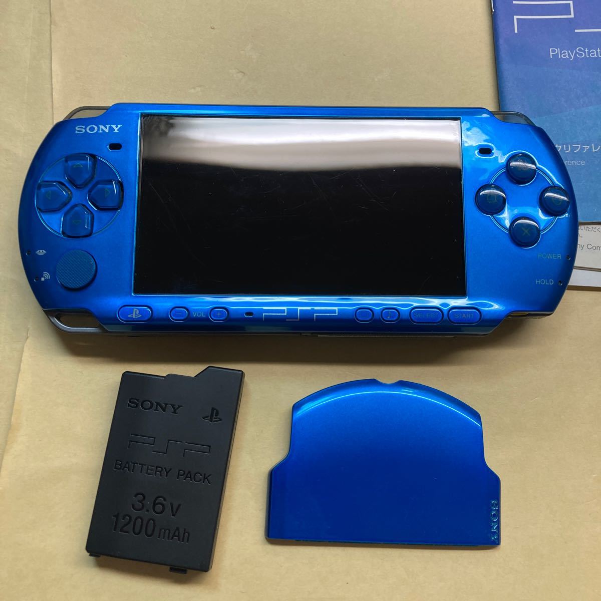 PSP3000 ブルー本体　SONY