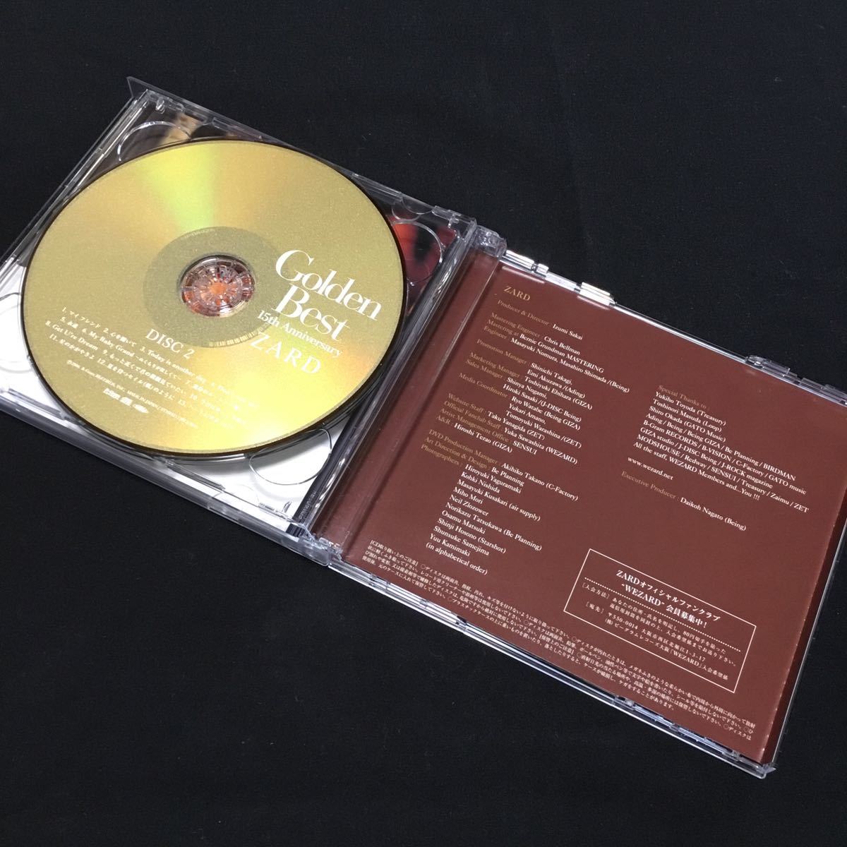 CD ZARD / Golden Best 15th Anniversary CRYSTAL Autumn to Winter DVD付限定盤_画像5
