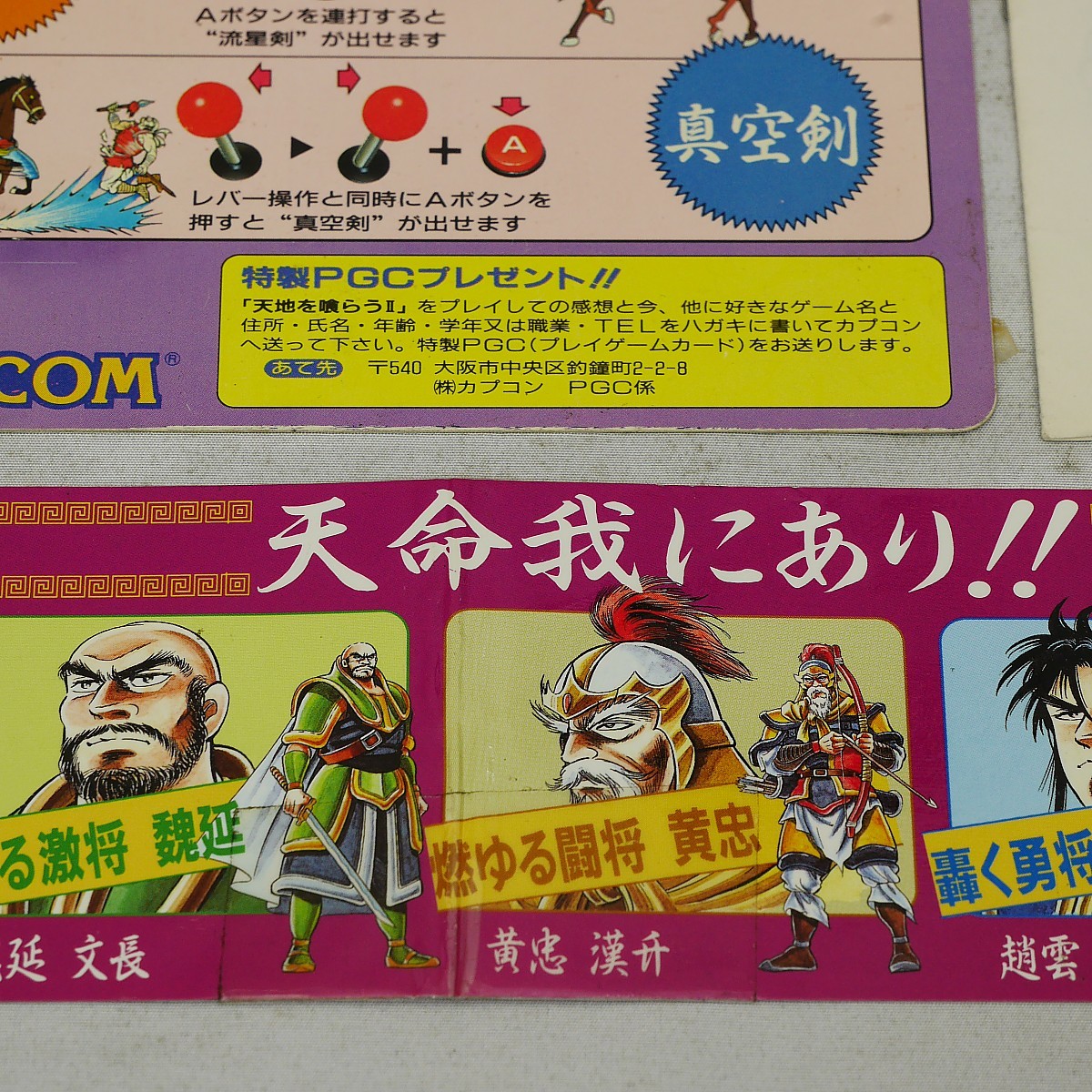 2021 純正インスト+取扱説明書+帯1本 カプコンスポーツクラブ CAPCOM