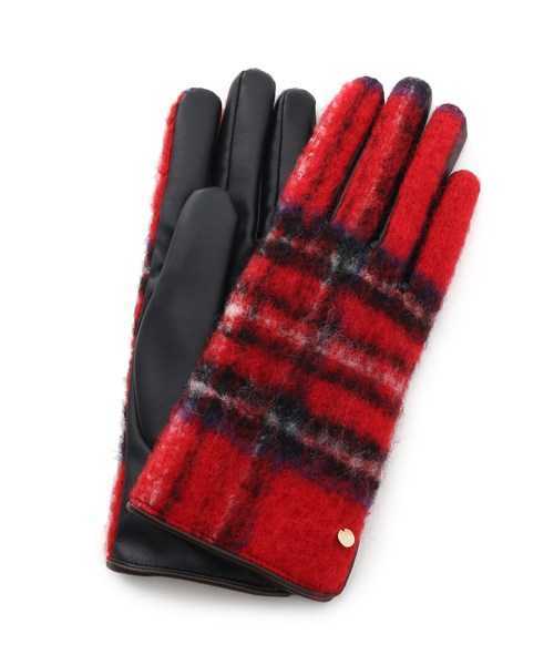 AG by aquagirl hair Lee tartan check glove 