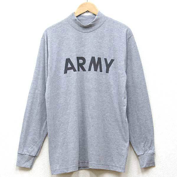 新品◆実物 アメリカ陸軍 US.ARMY ハイネック Tシャツ (M）の画像1