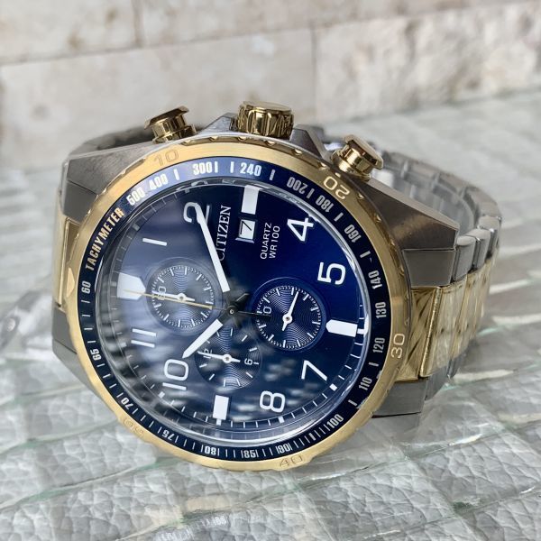 新品☆大特価☆CITIZEN/シチズン/クオーツ/クロノグラフ/カレンダー