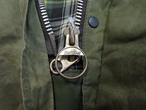 88年製 サイズ36 Barbour バブアー BORDER ボーダー オイルドコットン