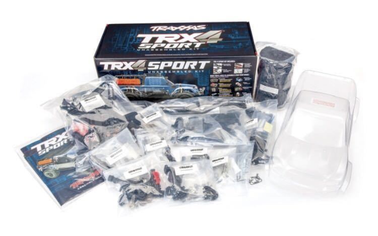 TRAXXAS TRX4 SPORT 組立キット　新品未開封 送料無料 axial SCX10 クローラー CC01 02