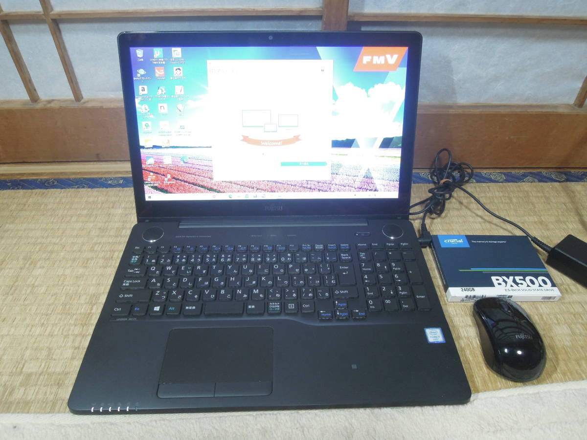 第6世代Corei7 新品SSD LIFEBOOK AH77/Y 富士通 (Win10/Core i7 6700HQ