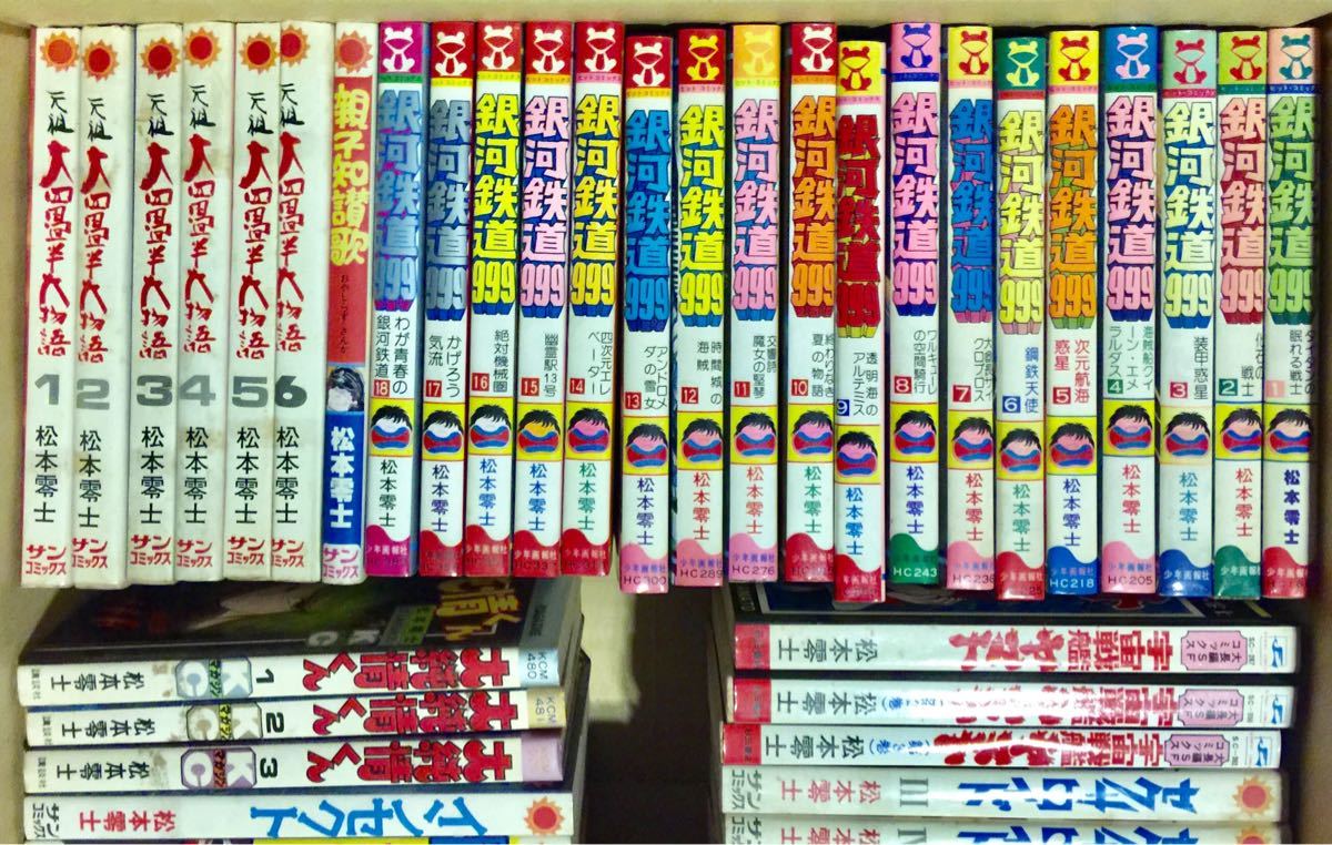 松本零士 コミックです。今から約30年以上前のコミック版です。【1】。