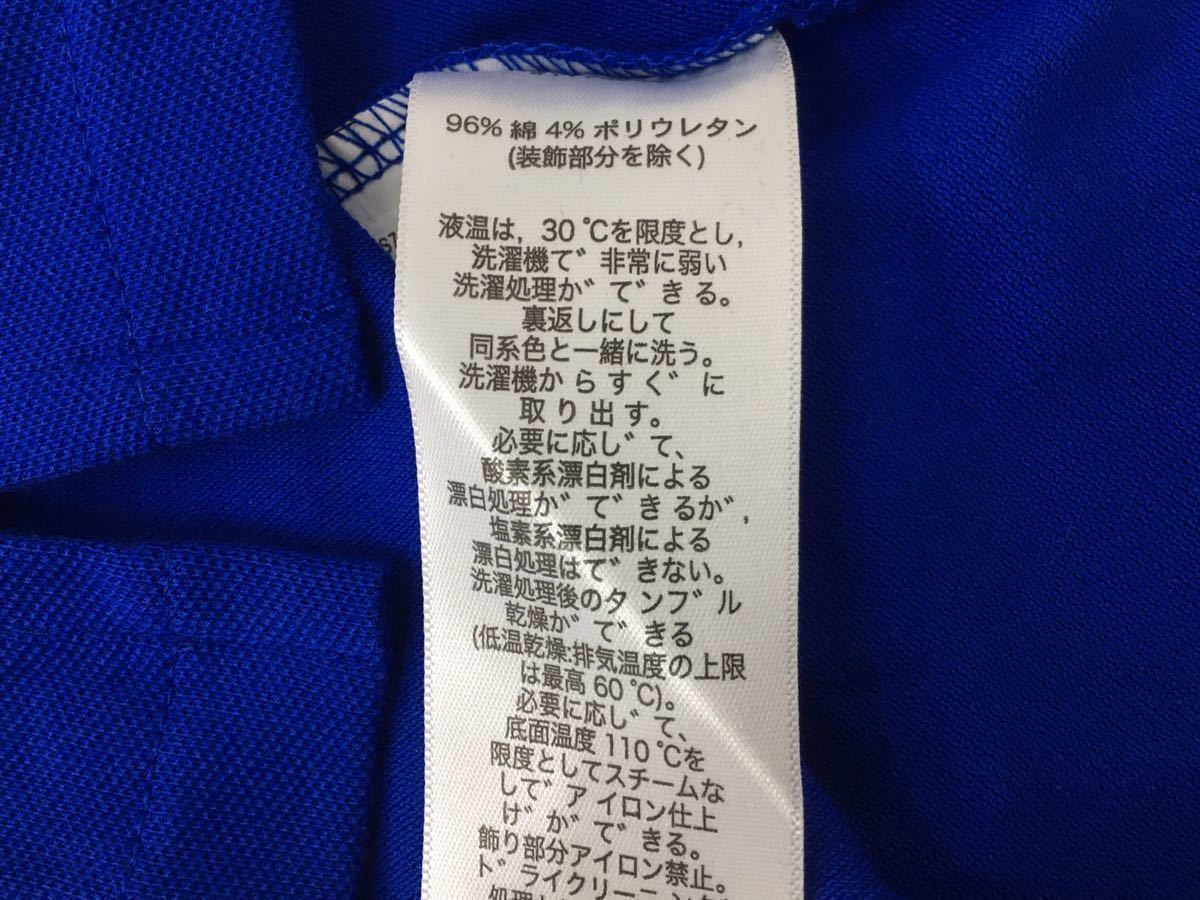 未使用■NAUTICA ノーティカ レディース 半袖ポロシャツ XS ブルー ゴルフ _画像4