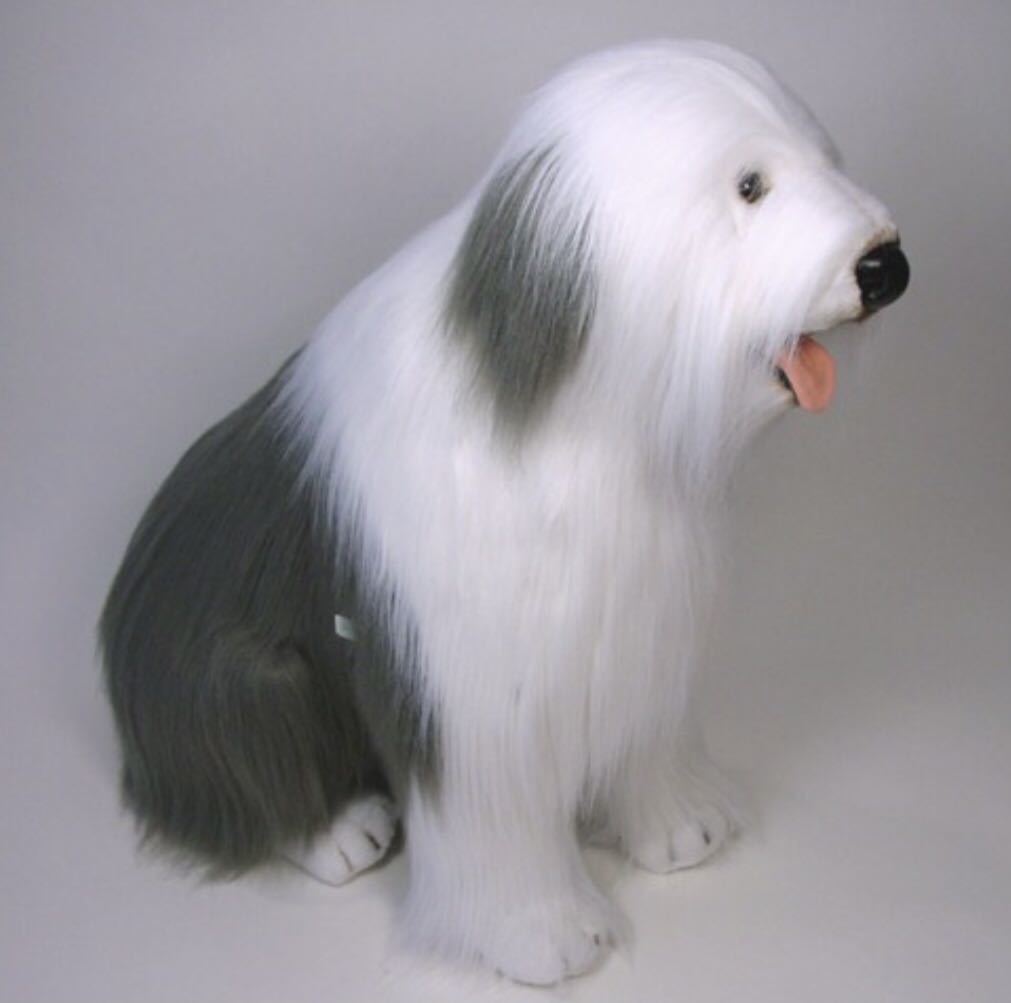 { free shipping }Piutre Italy Old wing lishu sheep dog # dog # dog #Old English Sheepdog