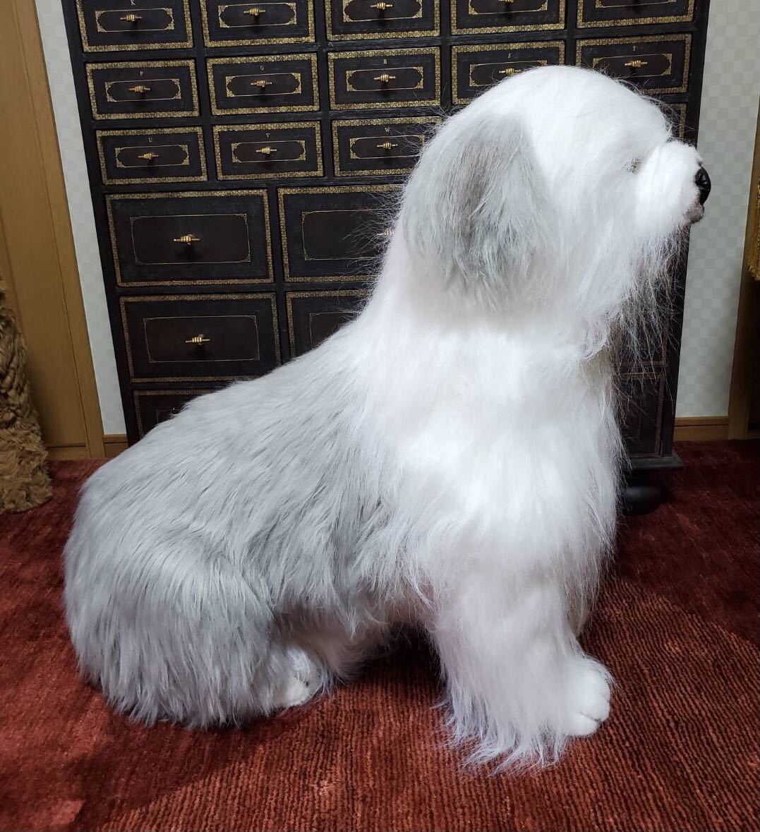 { free shipping }Piutre Italy Old wing lishu sheep dog # dog # dog #Old English Sheepdog