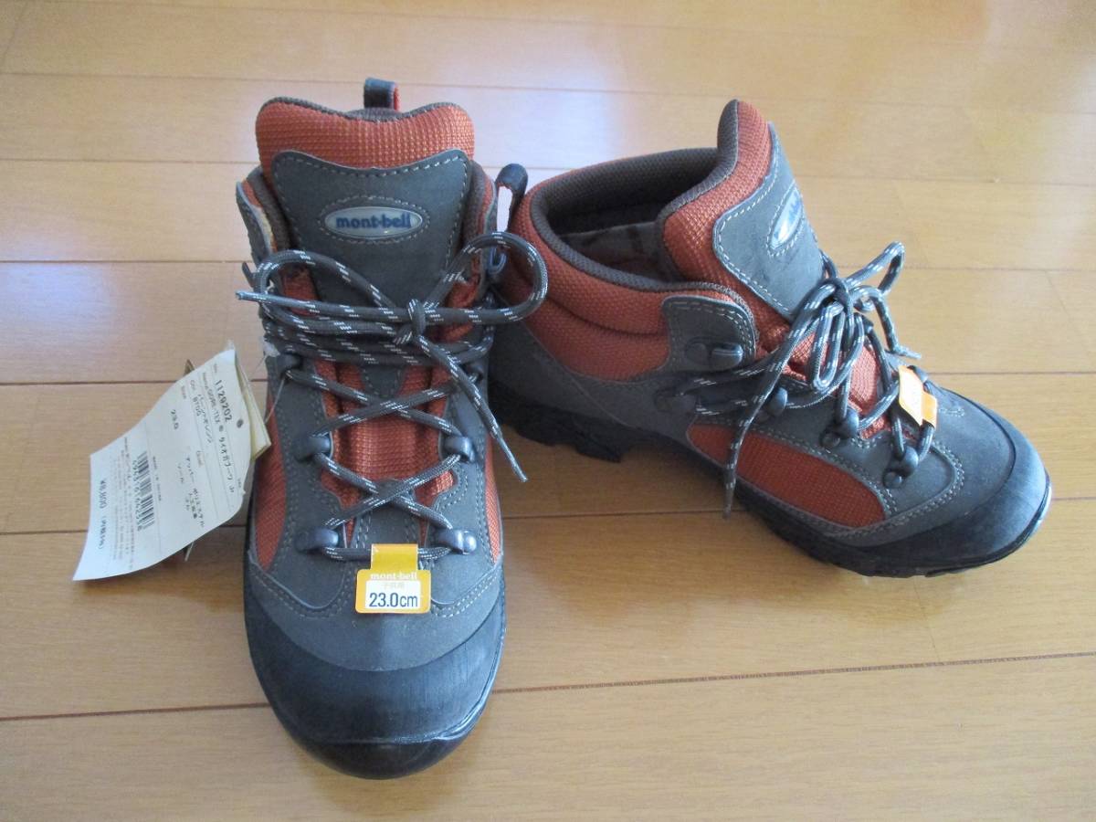 mont-bell トレッキングシューズ タイオガブーツ Jr 23.0cm GORE-TEX ...