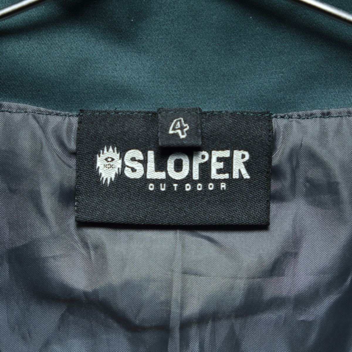 【送料無料】SLOPER(スローパー)/ジップジャケット/サイズ4_画像4