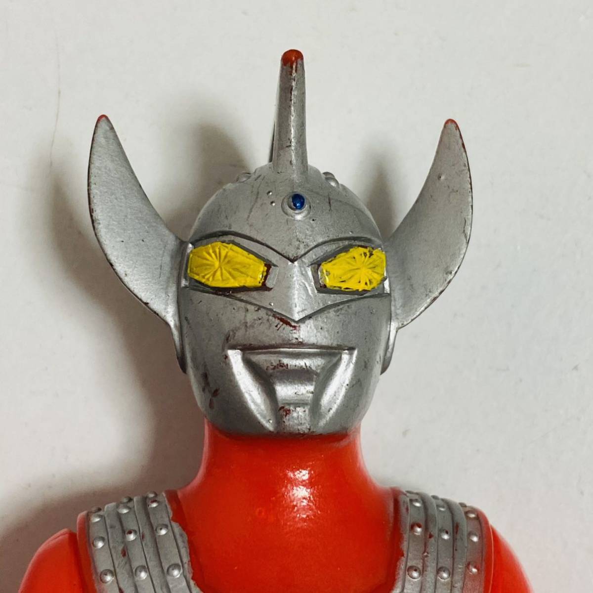 【中古品】ポピー キングザウルス ウルトラマンタロウ 黄色目 ソフビ フィギュア_画像3