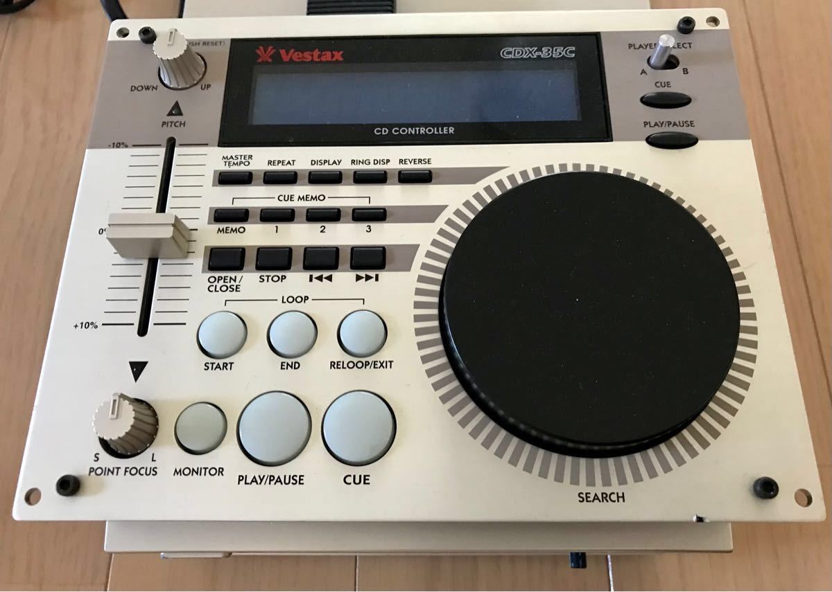 Vestax CDJ CDX-35 C&P セパレート型 コントローラーシステム Vestax CDJ CDX-35 C&P セパレート型 コントローラーシステム