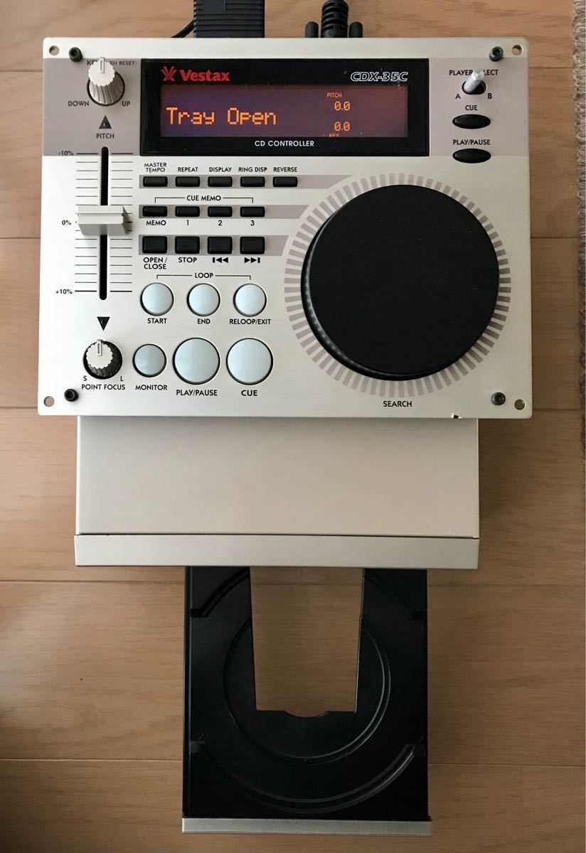 Vestax CDJ CDX-35 C&P セパレート型 コントローラーシステム Vestax CDJ CDX-35 C&P セパレート型 コントローラーシステム