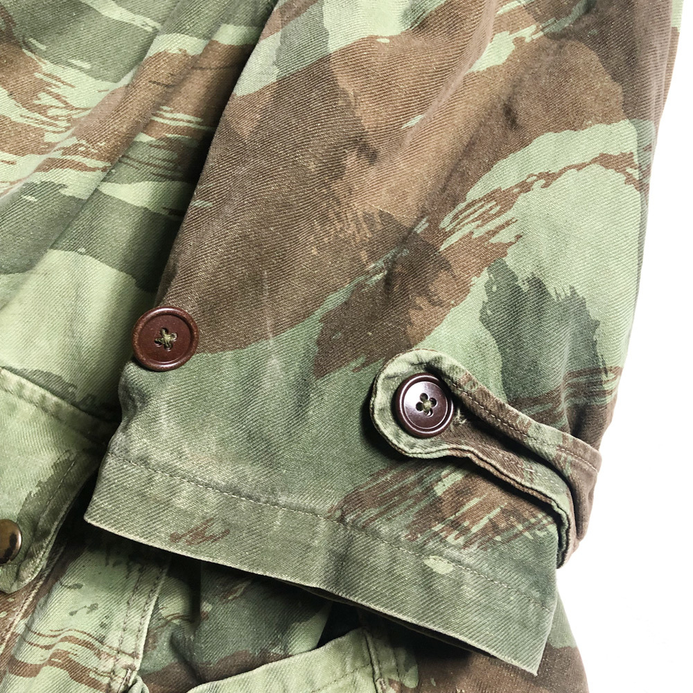  illusion class! 50\'s 60\'s French Army TAP47 TAP-47/54 empty . squad PARATROOPER JACKET jacket Lizard duck LIZARD CAMO M47 France army put on 