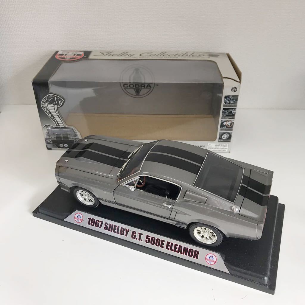 refle● 希少！Shelby Collectibles 1：18 SHELBY GT500E ELEANOR フィギュア