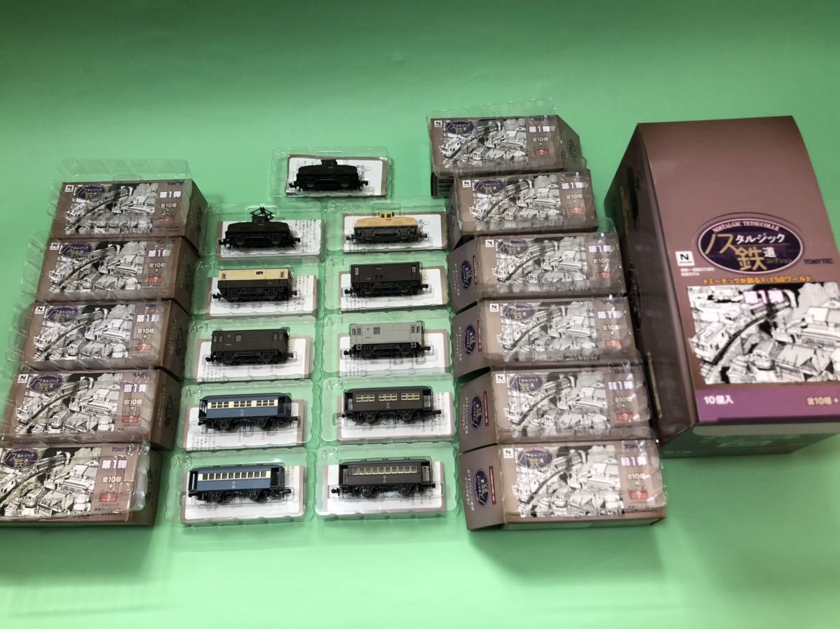 トミーテック ノスタルジック鉄道コレクション第1弾 AB10 キワ90他シークレット含全11種セット新品 TOMYTEC ノス鉄 宅急便送料込み 2