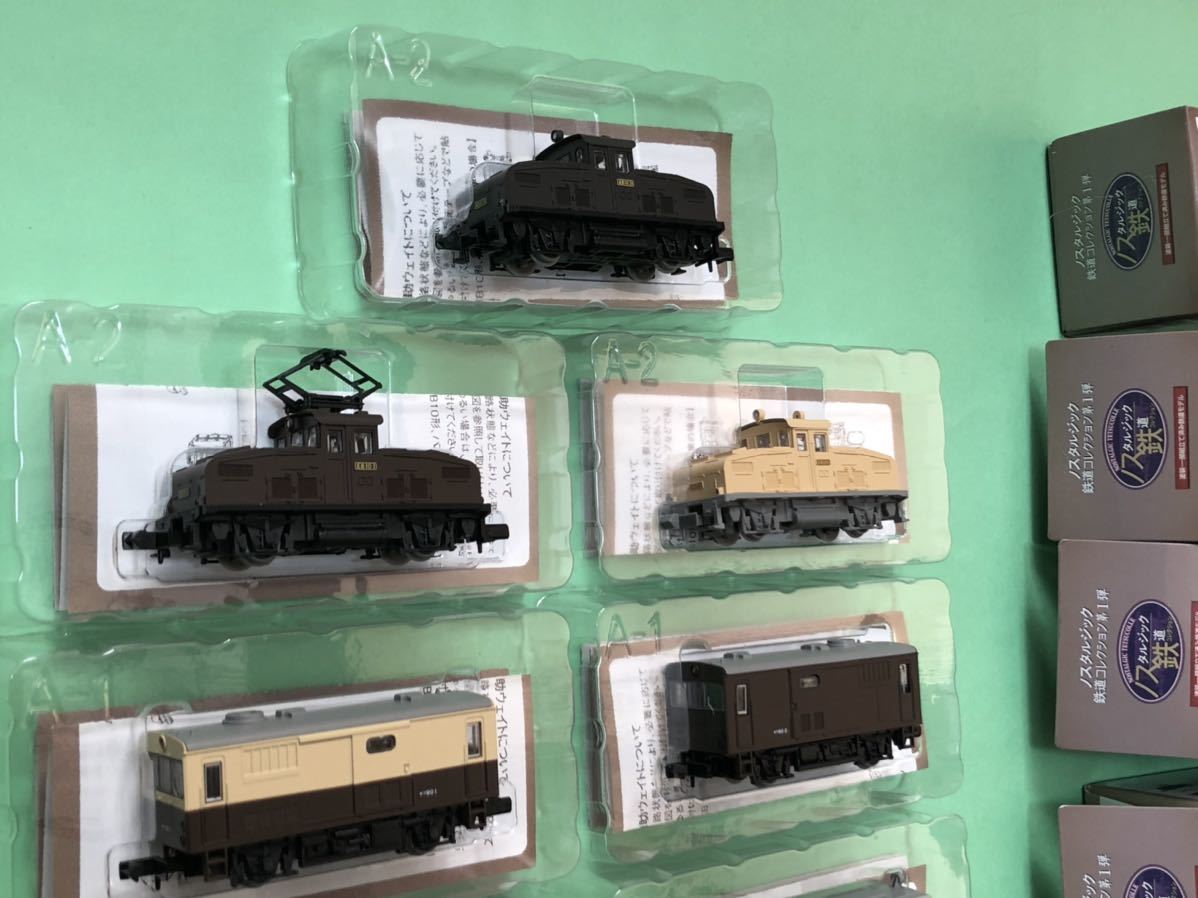 トミーテック ノスタルジック鉄道コレクション第1弾 AB10 キワ90他シークレット含全11種セット新品 TOMYTEC ノス鉄 宅急便送料込み 6