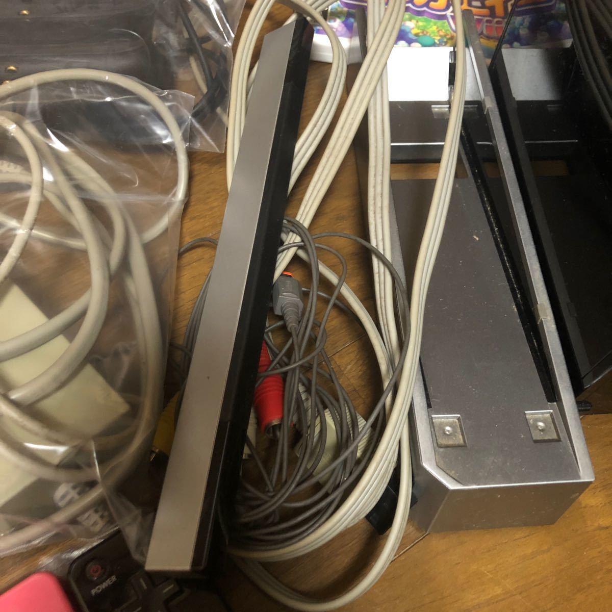 Wii本体と装備品と星のカービィソフト