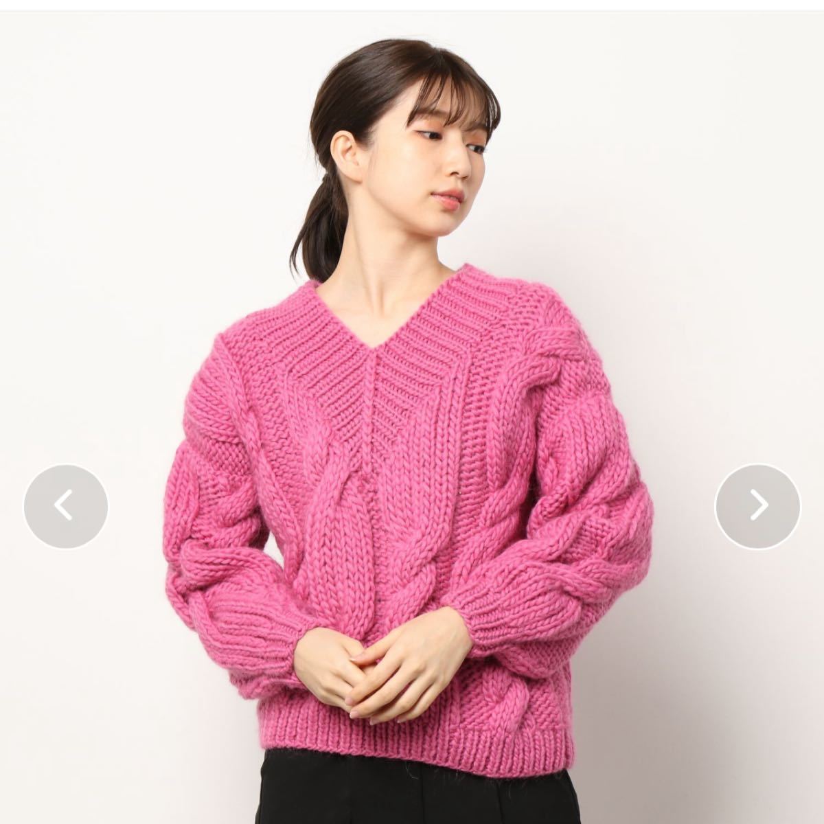 MIRSTORES ONION V-NECK SWEATER｜Yahoo!フリマ（旧PayPayフリマ）