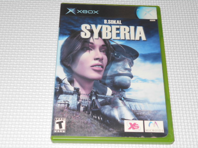 xbox*SYBERIA overseas edition * box attaching * instructions attaching * soft attaching 