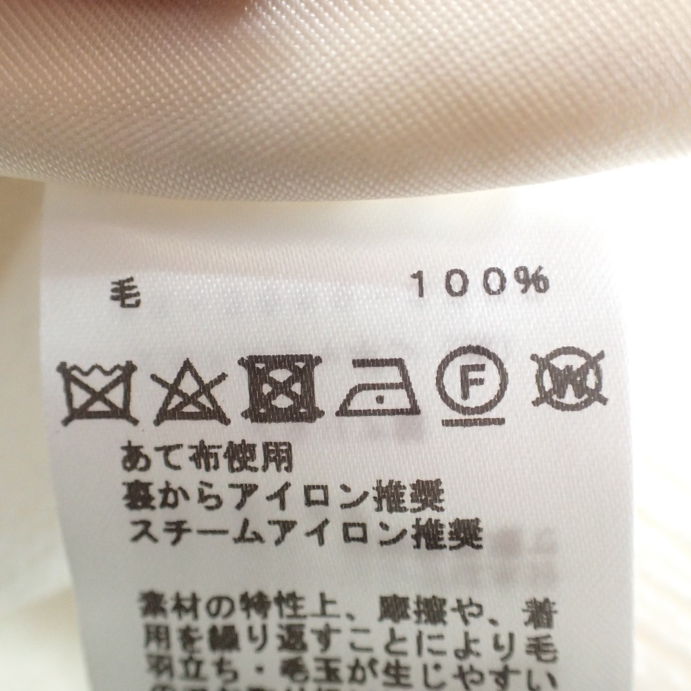 新品/国内正規 HERMES エルメス Hロゴ ウール クルーネック ニット