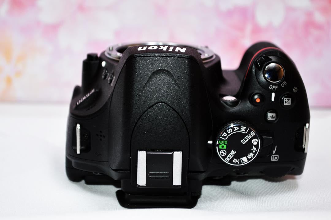 新規購入 Nikon D5100☆スマホ転送OK＆液晶画面が動く一眼レフ☆3414