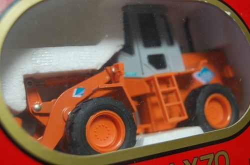 J 1/40スケール　日立建機　HITACHI LX70 CONSTRUCTION MACHINES マルシン　Landy Wheel Loader　ショベルカー　Marushin　_画像2