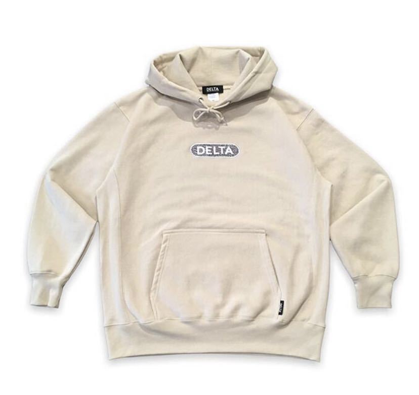 ☆DELTA☆DECK LOGO HOODIECEMENT☆