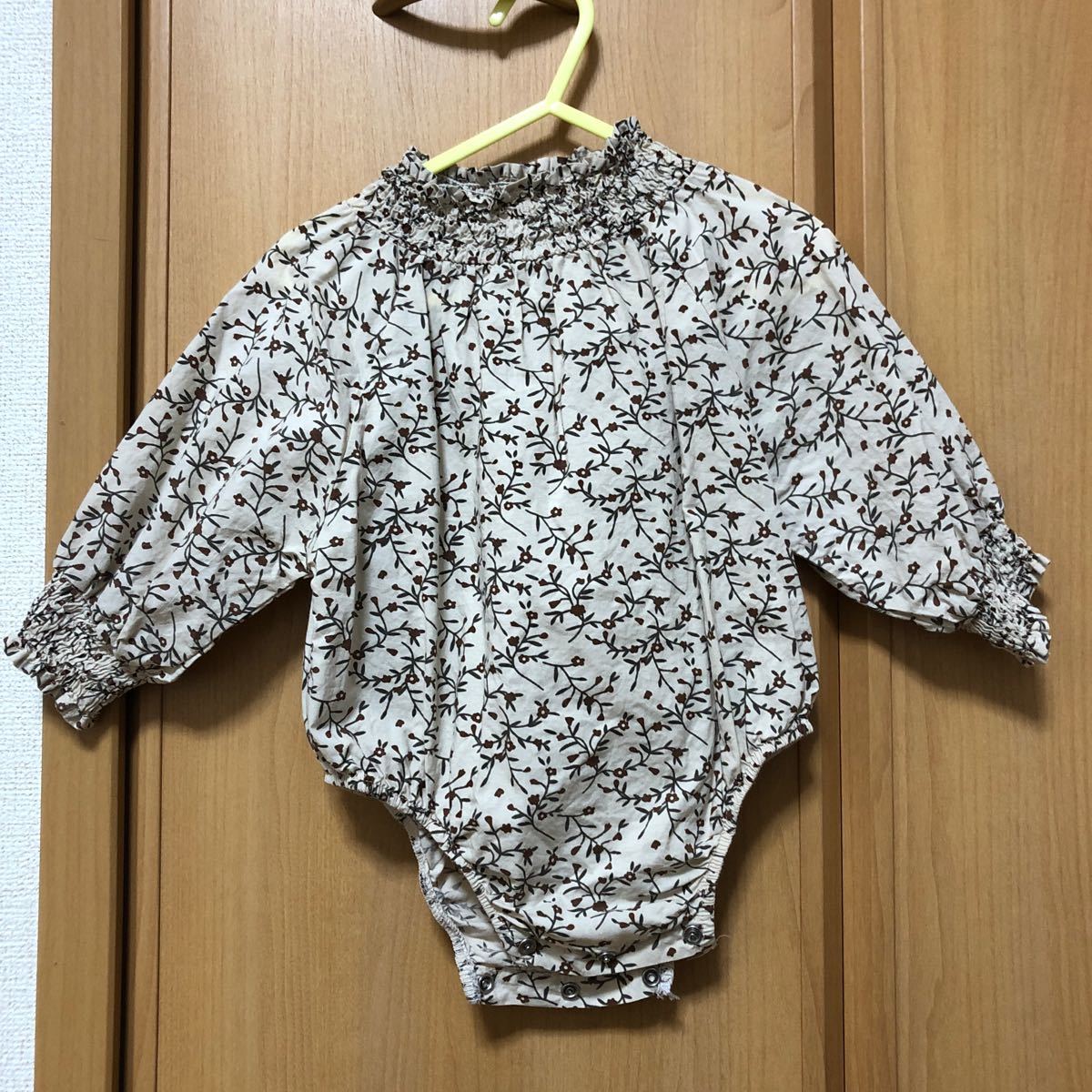 ベビー服　薄手　韓国子供服　ロンパース　長袖　 BABY  60サイズ