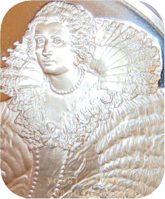 開店記念セール 絵画シリーズ35 世界の偉大なミュージアム 極美品 限定品 フランス王妃 章牌 コレクション コイン 純銀製メダル ハプスブルク家 肖像画 その他
