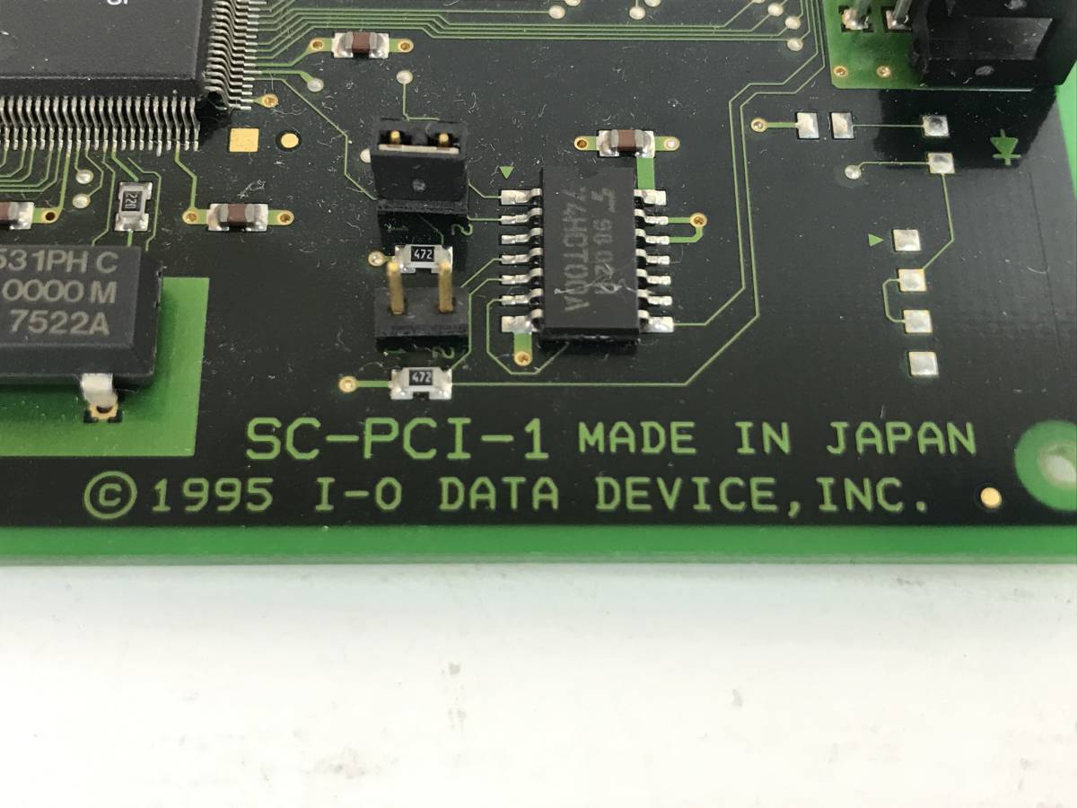 浜/I-O DATA/NEC/PC-9821対応/SCSIボード/SC-PCI-1/1995年/動作未確認/IOD5Z805/パソコン/基盤/アイ・オー・データ/10.7-336KS_画像10
