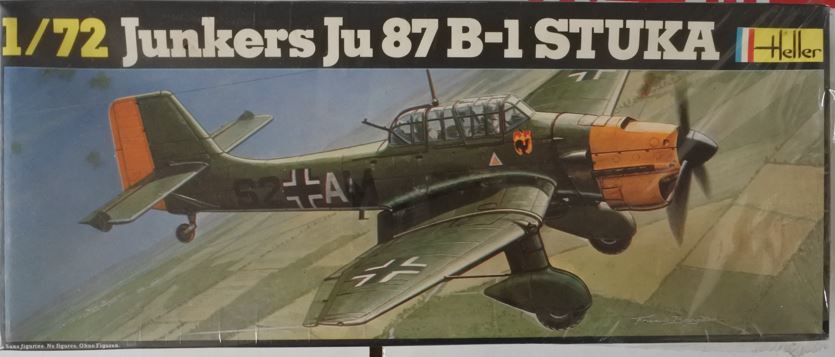 Junkers Ju 87 B-1 STUKA シュトゥーカ 1/72 Heller エレール プラモデル 20211207 tkhshss h 1112_画像1