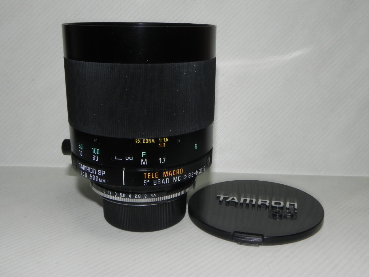 TAMRON SP 500mm F/8 55BB レンズ(Minolta MDマウント)中古品