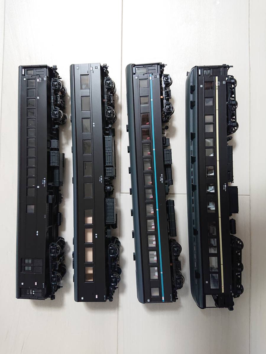 HOゲージ 天賞堂 特急つばめ ぶどう色1号 基本4両セット HOゲージ 天賞堂 特急つばめ ぶどう色1号 基本4両セット