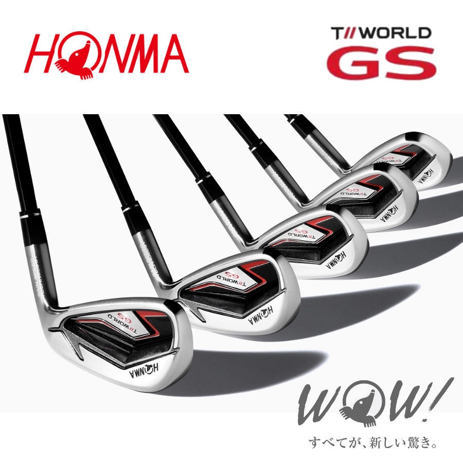 割引通販売 HONMA　T//WORLD 『 GS 』 6～10 × NS950neo(S)　5本セット　新品