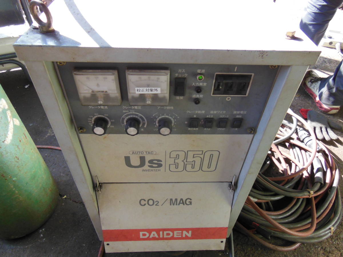 Yahoo!オークション - 油谷 №5084 半自動溶接機 ダイヘン US350 Yahoo!オークション - 油谷 №5084 半自動溶接機 ダイヘン US350