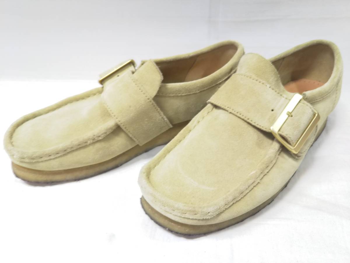 UNITED ARROWS × CLARKS Wallabee Monk UK8.5 ワラビーモンク