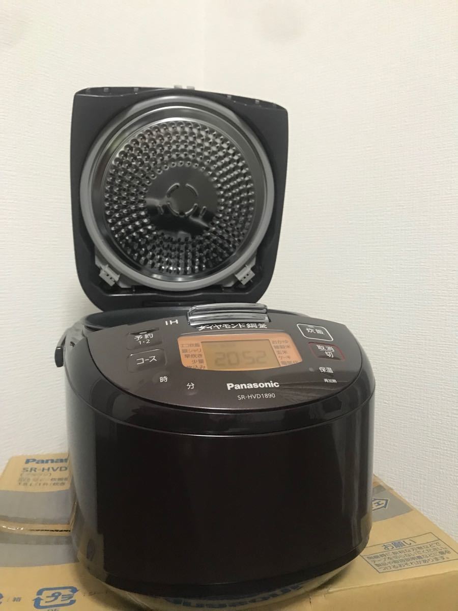 激安通販の パナソニック IH炊飯器 SR-HVD1890-T 一升炊き - 炊飯器 