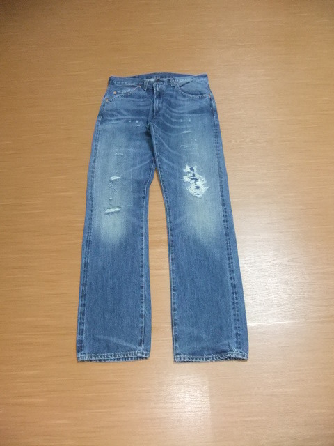 豪華 リーバイス505 W32L32 Levis 67505-0101 LVC クラッシュ ダメージ