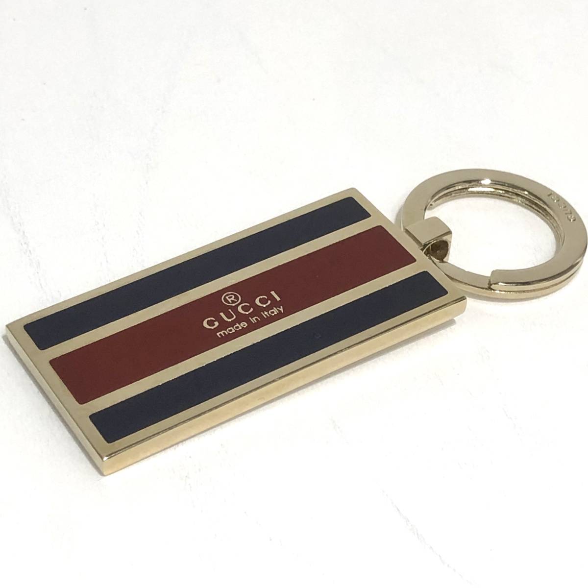  beautiful goods Gucci GUCCI key ring key holder Sherry line Vintage box attaching men's lady's man and woman use 