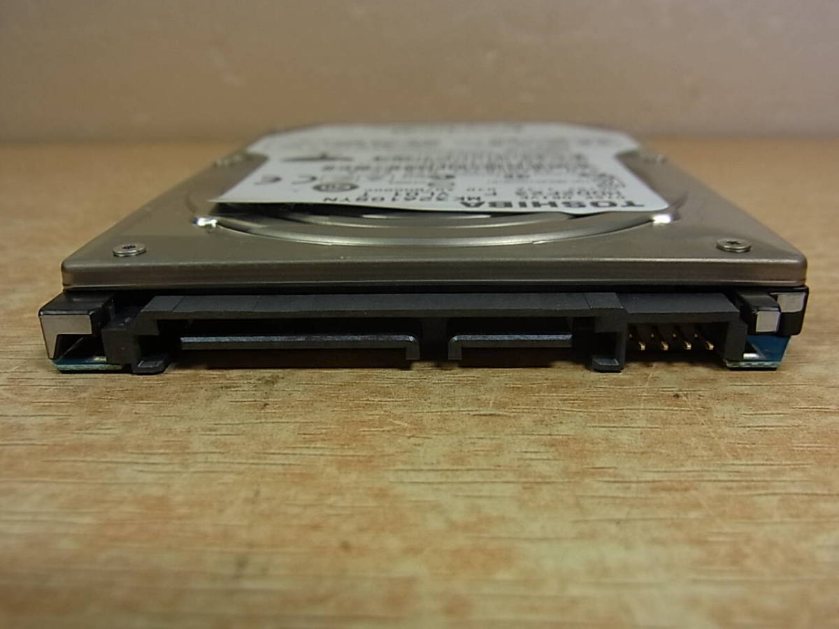 △B/899●東芝 TOSHIBA☆2.5インチHDD(ハードディスク)☆320GB SATA300 7200rpm☆MK3261GSYN☆中古品_画像4