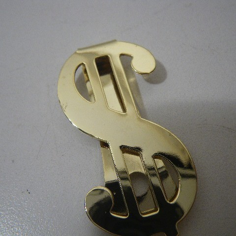 $ dollar Mark money clip kd677