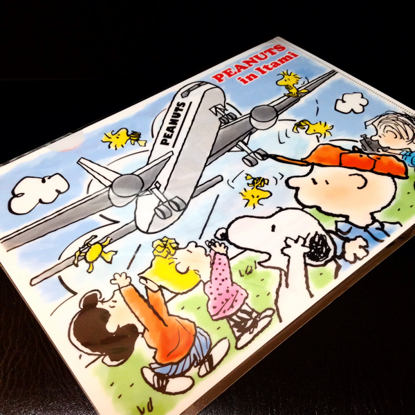  Snoopy Town Itami A4 прозрачный файл ①
