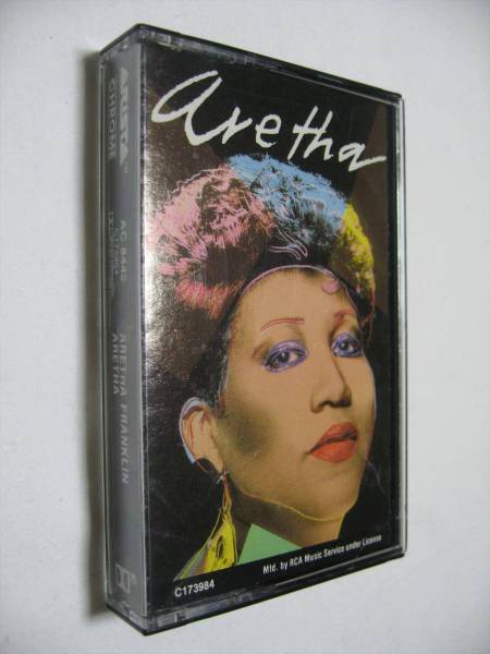 【カセットテープ】 ARETHA FRANKLIN / ARETHA US版 アレサ・フランクリン ジャンピン・ジャック・フラッシュ_画像1