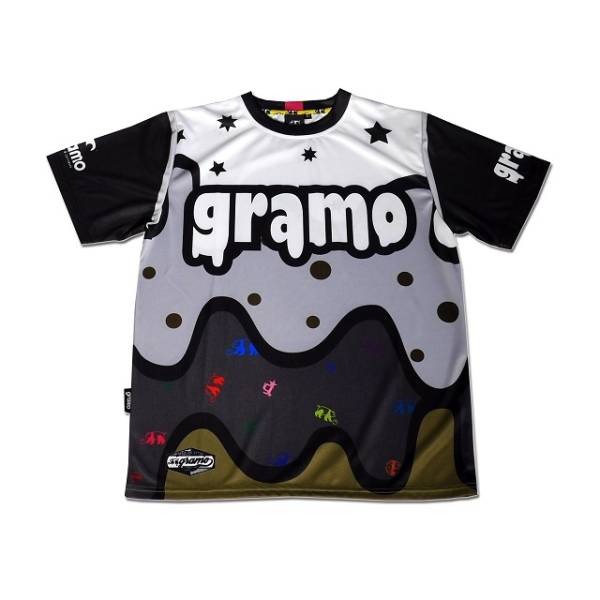 即納！最大半額！ gramo (グラモ) soccer ゲームシャツ P-024 (L) プラシャツ Lサイズ