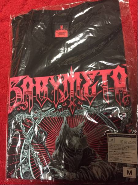 新品 Mサイズ 初回 Only The FOX God Knows 初代 レア 新品ベビーメタル OTFGK レアアイテム BABYMETAL ベビーメタル　Tシャツ 666